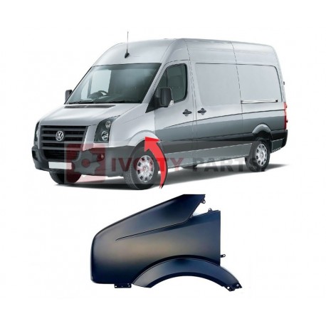 Aile avant Gauche pour Volkswagen Crafter 2006-