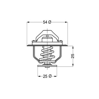 thermostat 79 iveco fiat 98463637
