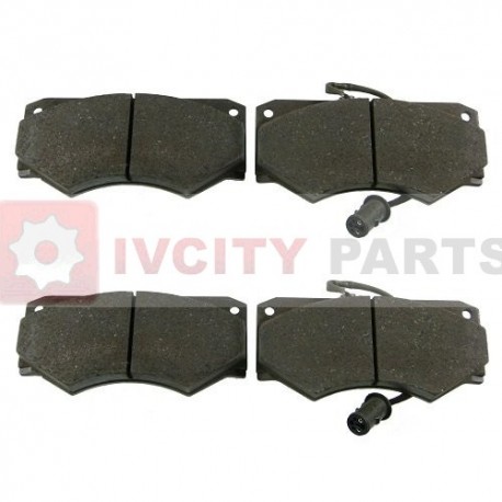 PLAQUETTES IVECO DAILY 35.12 Plaquettes De Frein Avant Iveco 1906040 