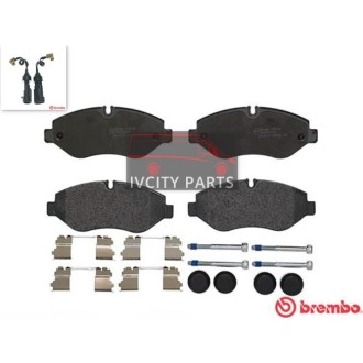 kit plaquettes de frein avant pour Iveco Daily de 2006 à 2023.