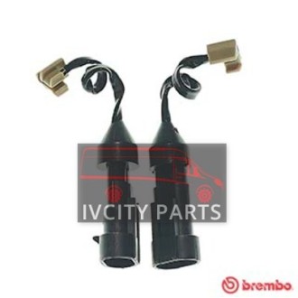 Jeu témoins de plaquettes avant Iveco Daily depuis 2006